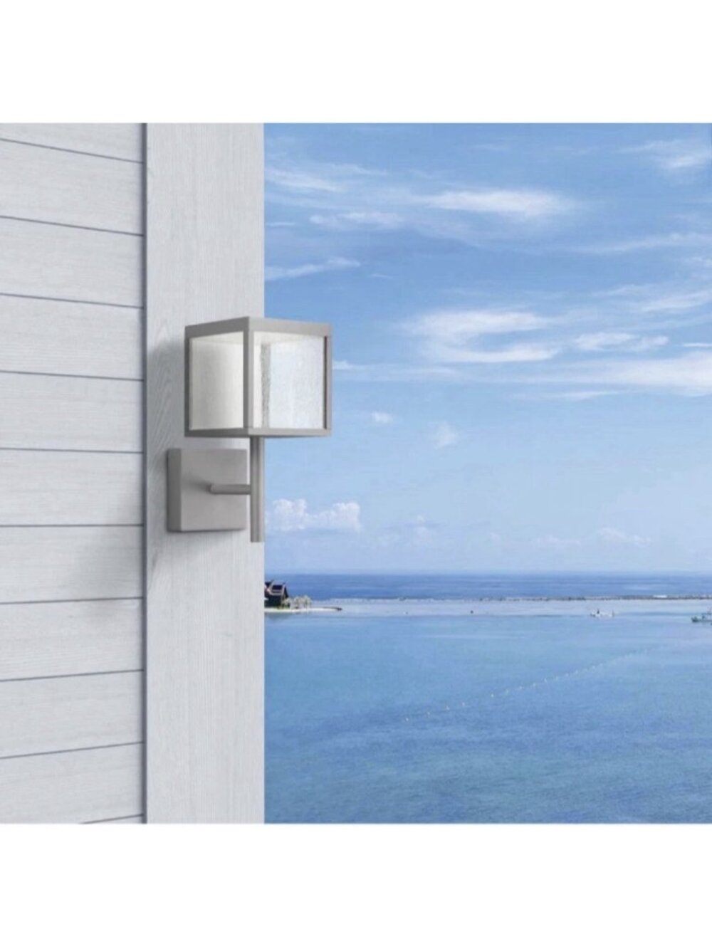 Access Lighting 20081LED-SG-SDG Reveal LED 22 " Outdoor Wall Sconce, Satin Gray